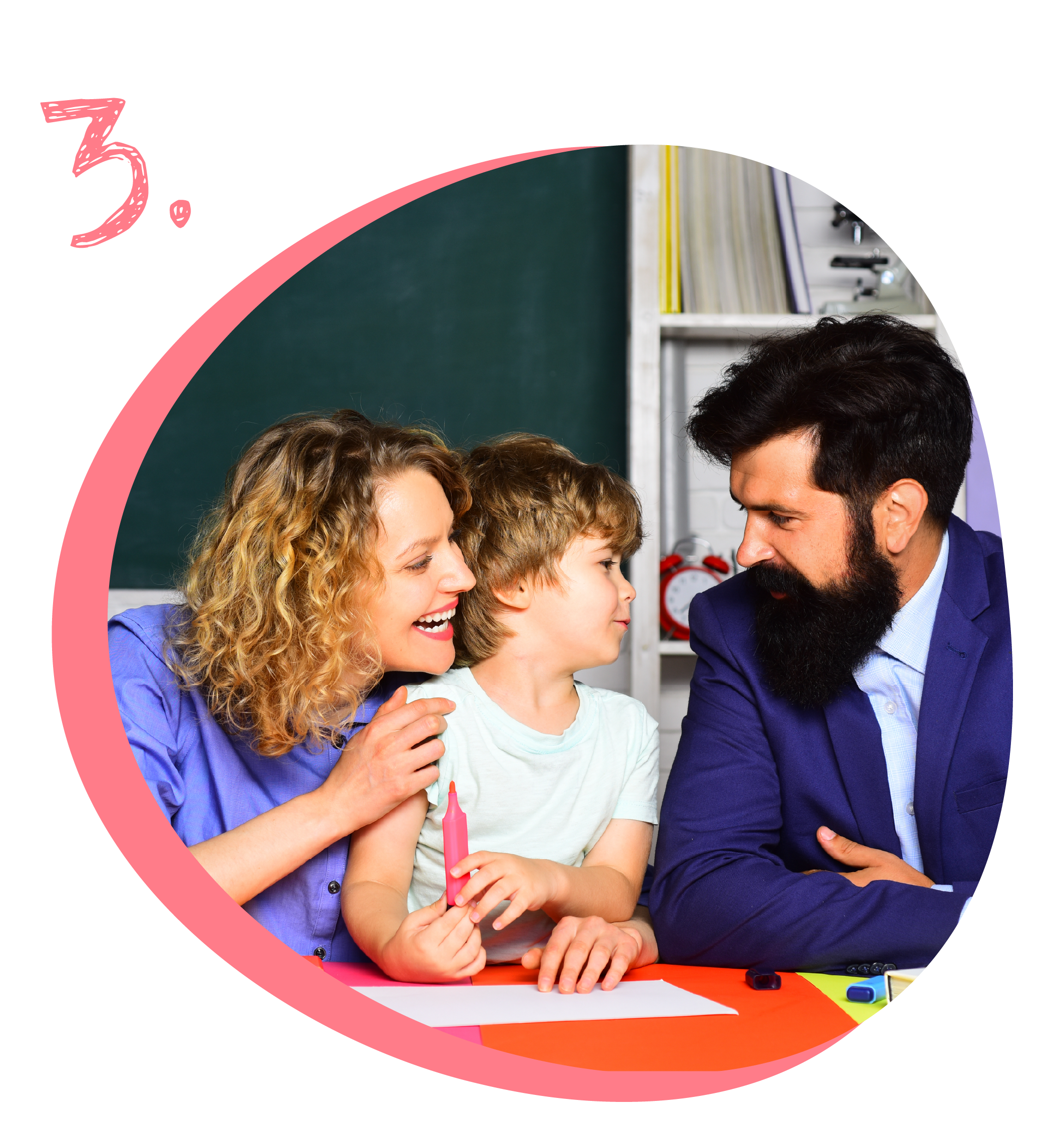 Step 3 provide completed paperwork and fee enrollment paperwork robin's nest